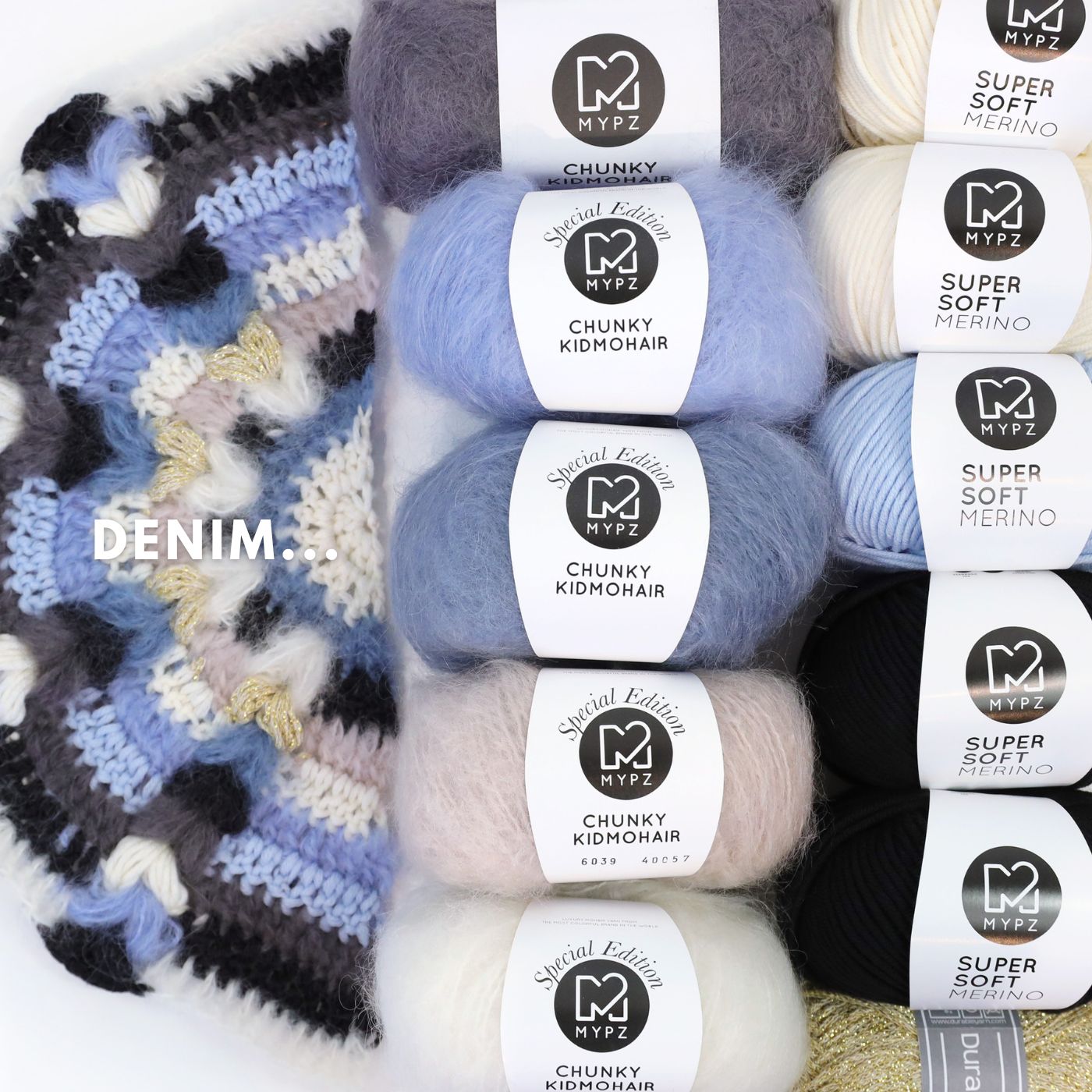 Kit de crochet - MYPZ châle bohème CROCHET ALONG (ENG-NL-DE-FR-ES)