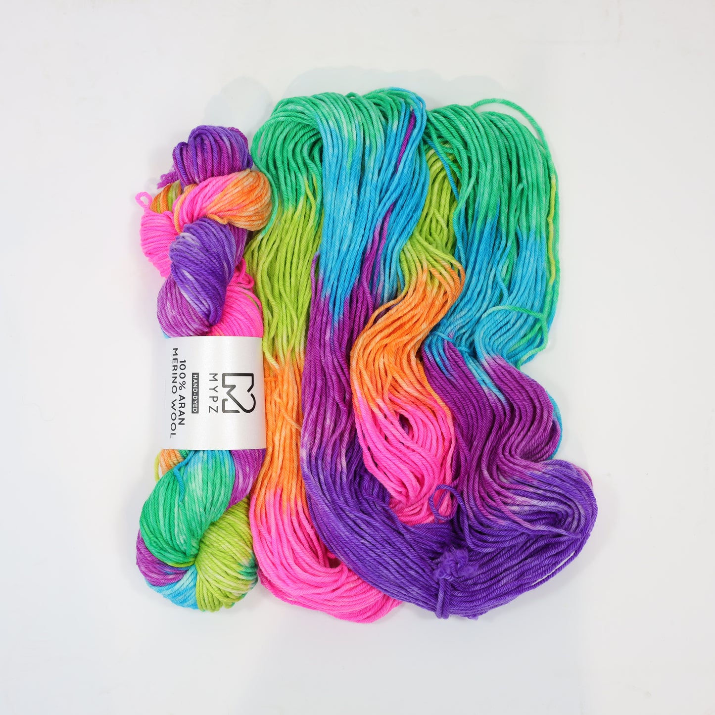 MYPZ Hand-dyed 100% Aran Merino Wool – Maia