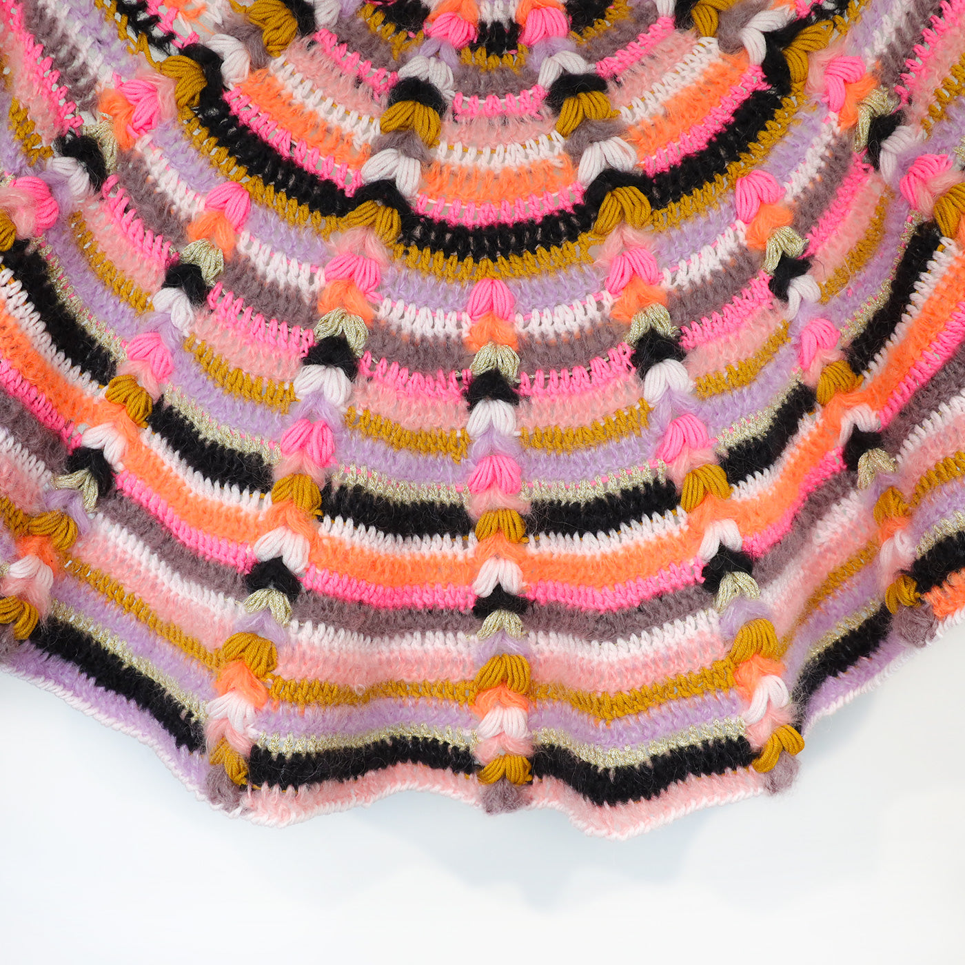 Kit de crochet - MYPZ châle bohème CROCHET ALONG (ENG-NL-DE-FR-ES)