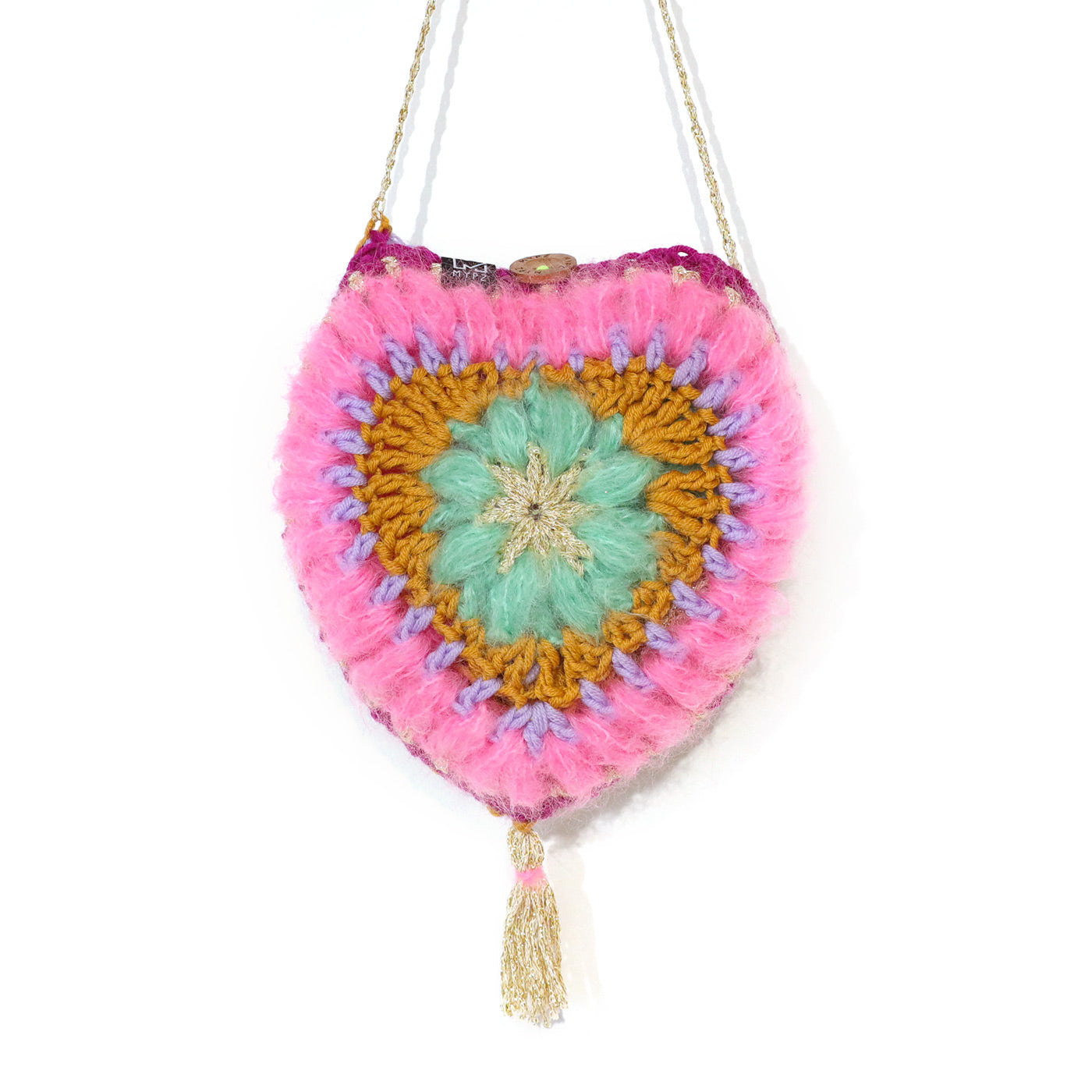 Modèle de crochet - Sac cœur 3D MYPZ (ENG-NL-DE-FR-ES)