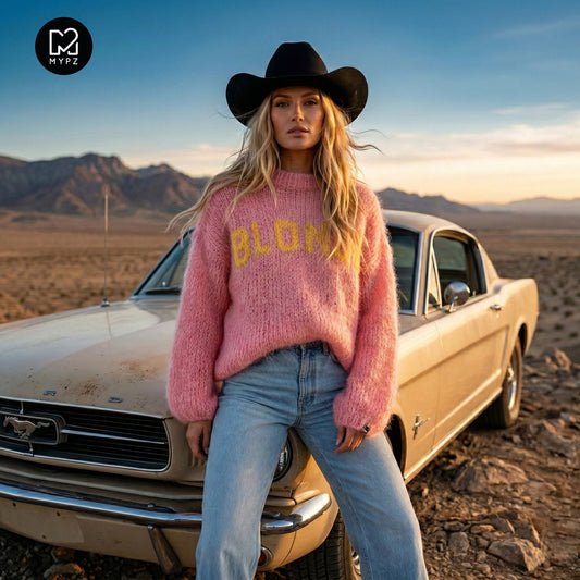 Knit pattern – MYPZ Light Mohair Pullover Blonde No8 (ENG-DE-NL)