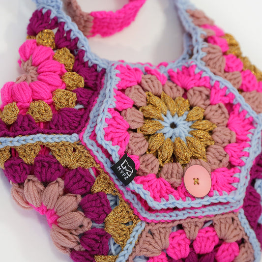 Crochet pattern - MYPZ hexagon bag Everly (ENG-NL-DE)