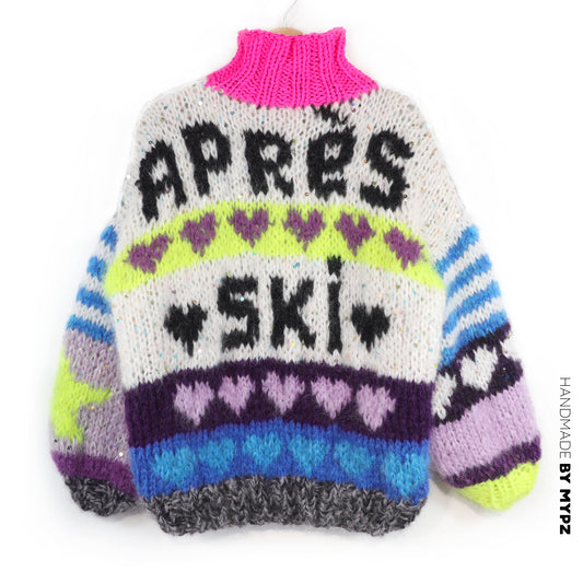 Kit de tricot - Pull en mohair épais MYPZ Après Spark n° 9 (ENG-DE-NL-ES-FR-IT-DA-SV-NO)