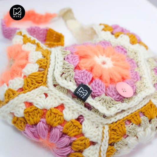Crochet kit - MYPZ hexagon bag Elite (ENG-NL-DE)