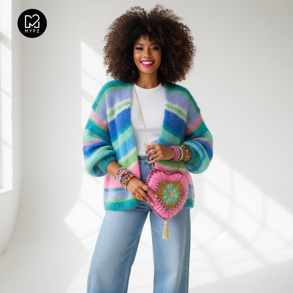 Modèle de crochet - Sac cœur 3D MYPZ (ENG-NL-DE-FR-ES)