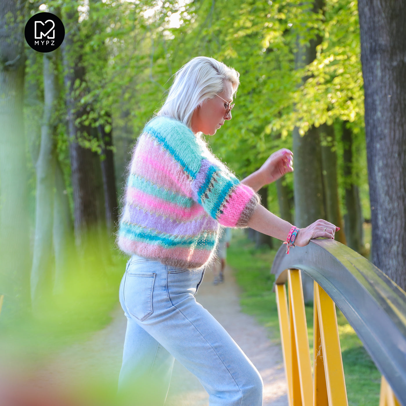 Knit pattern – MYPZ Light Mohair Cardigan Faby No10 (ENG-NL-DE)