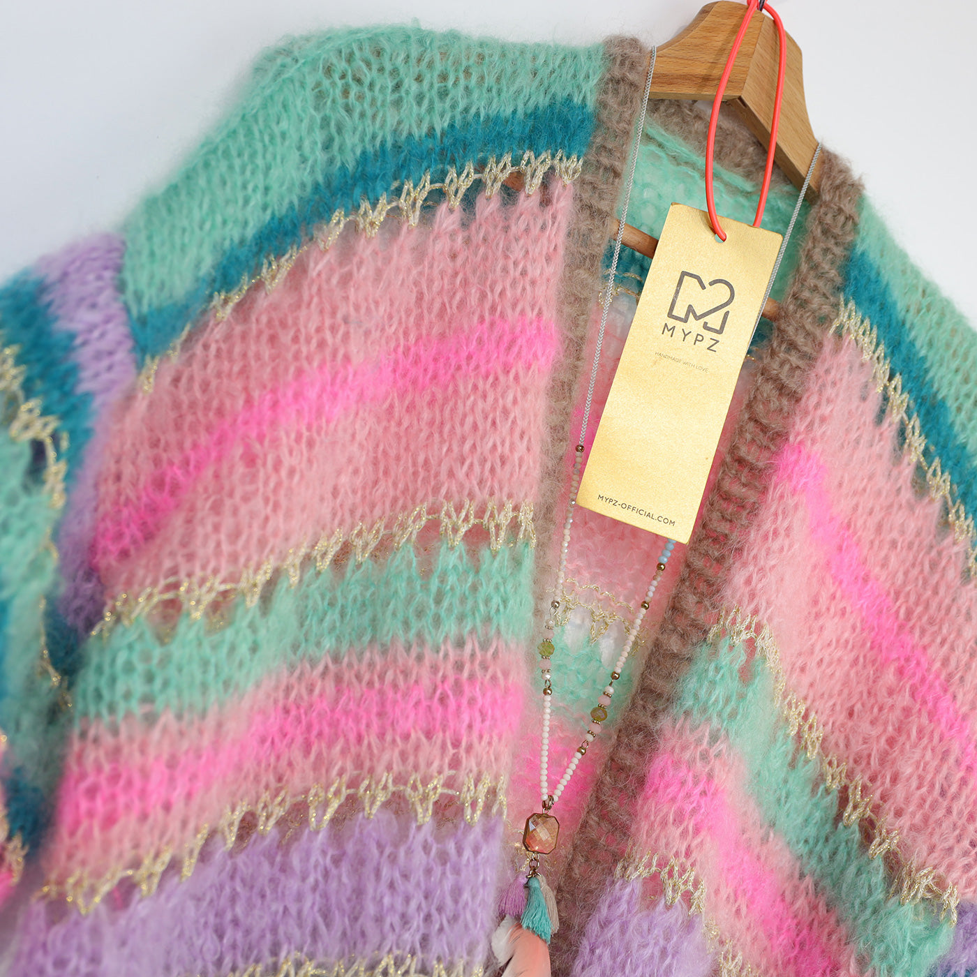 Knit pattern – MYPZ Light Mohair Cardigan Faby No10 (ENG-NL-DE)