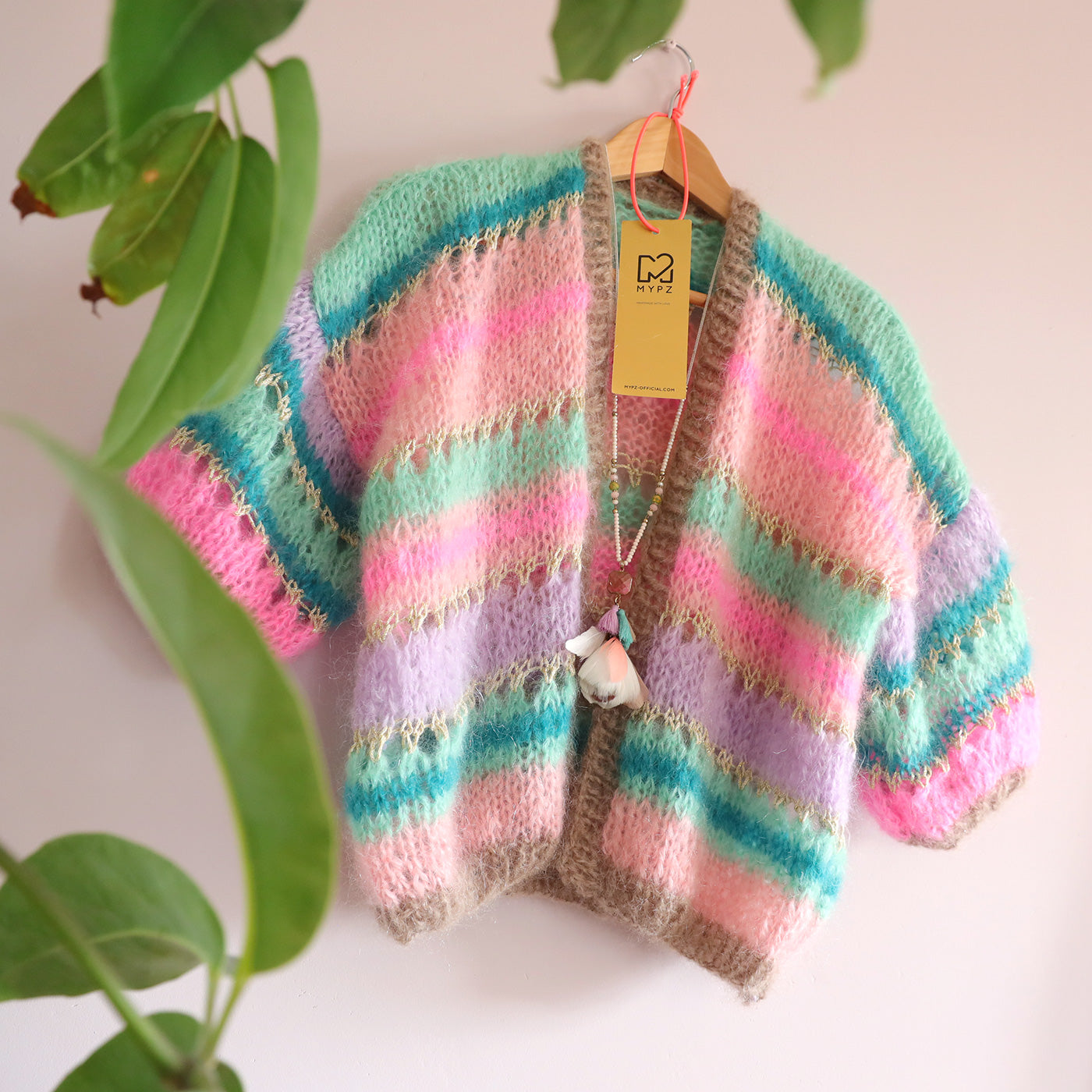 Knit pattern – MYPZ Light Mohair Cardigan Faby No10 (ENG-NL-DE)