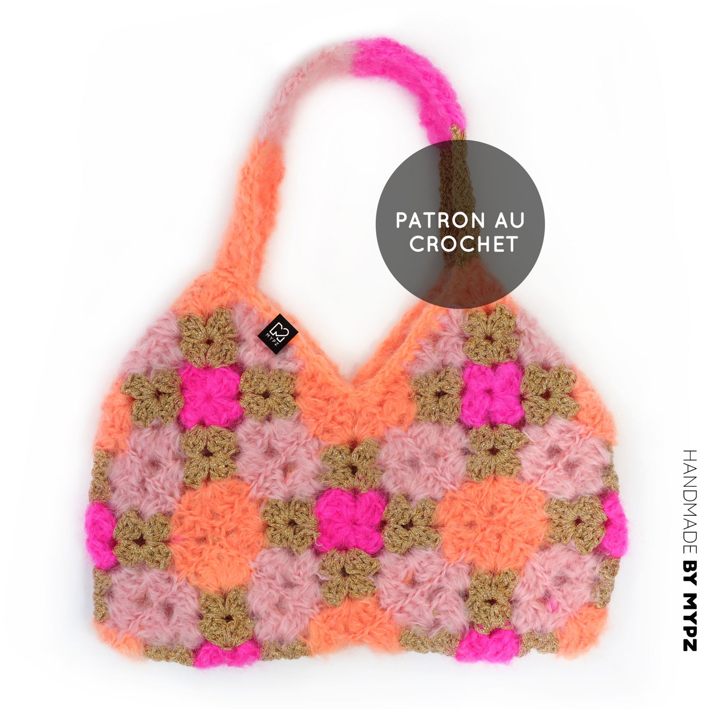 Modèle de crochet - Sac MYPZ Diamonds (ENG-NL-DE-FR-ES)