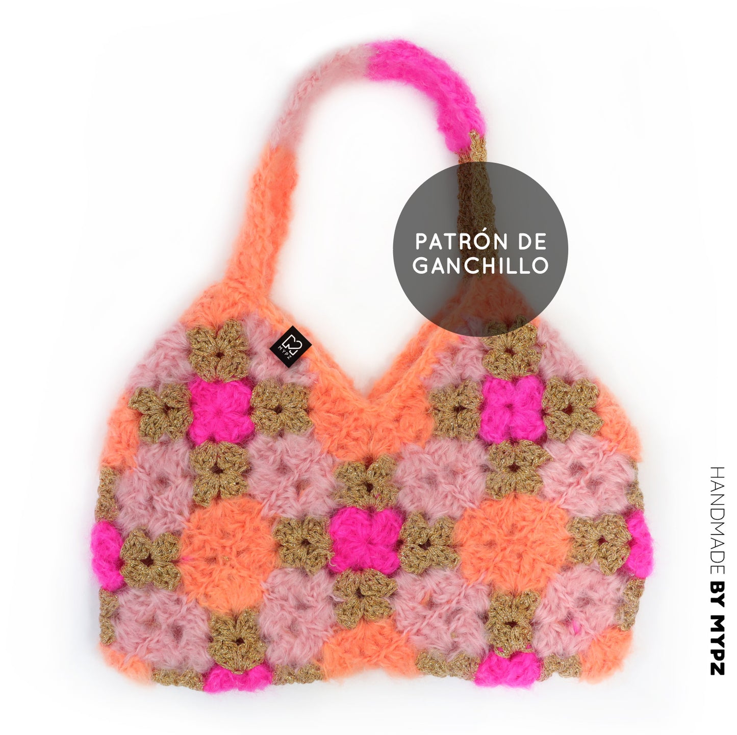 Modèle de crochet - Sac MYPZ Diamonds (ENG-NL-DE-FR-ES)