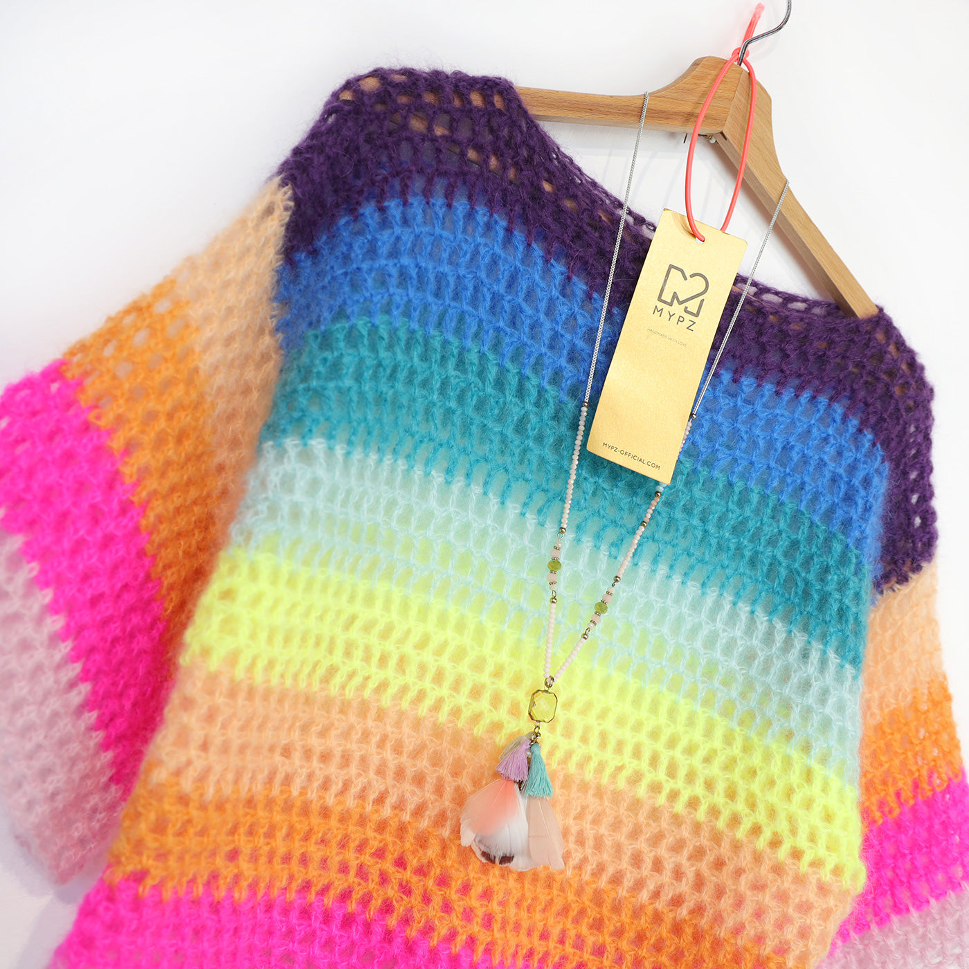 Crochet pattern – MYPZ crochet rainbow top (ENG-NL-DE)
