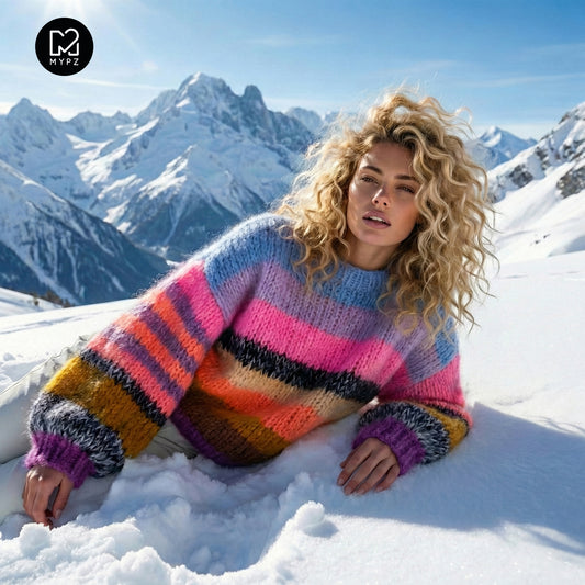 Knit pattern – MYPZ Basic Chunky Pullover Candy Heat No15 (ENG-NL-DE)