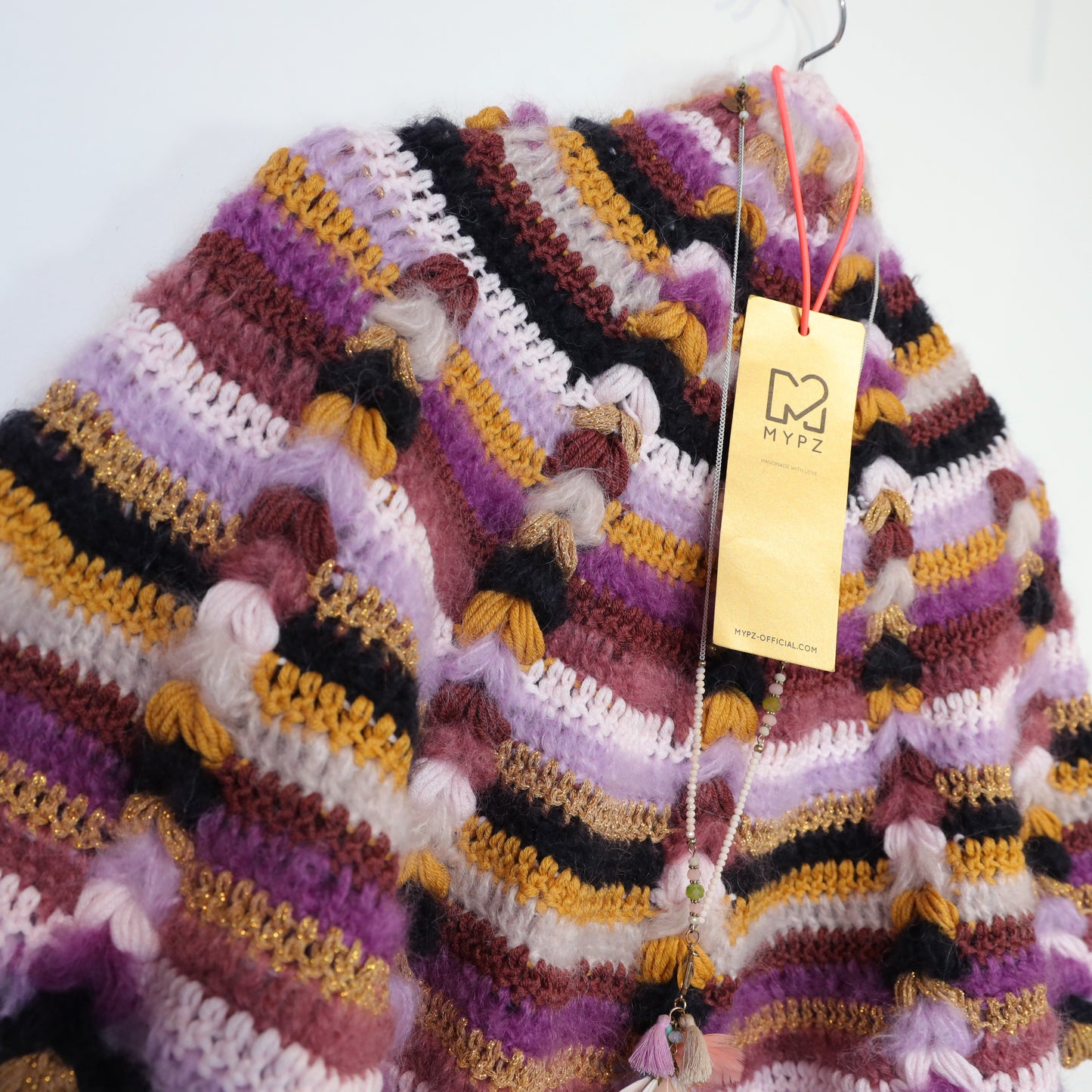 Kit de crochet - MYPZ châle bohème CROCHET ALONG (ENG-NL-DE-FR-ES)