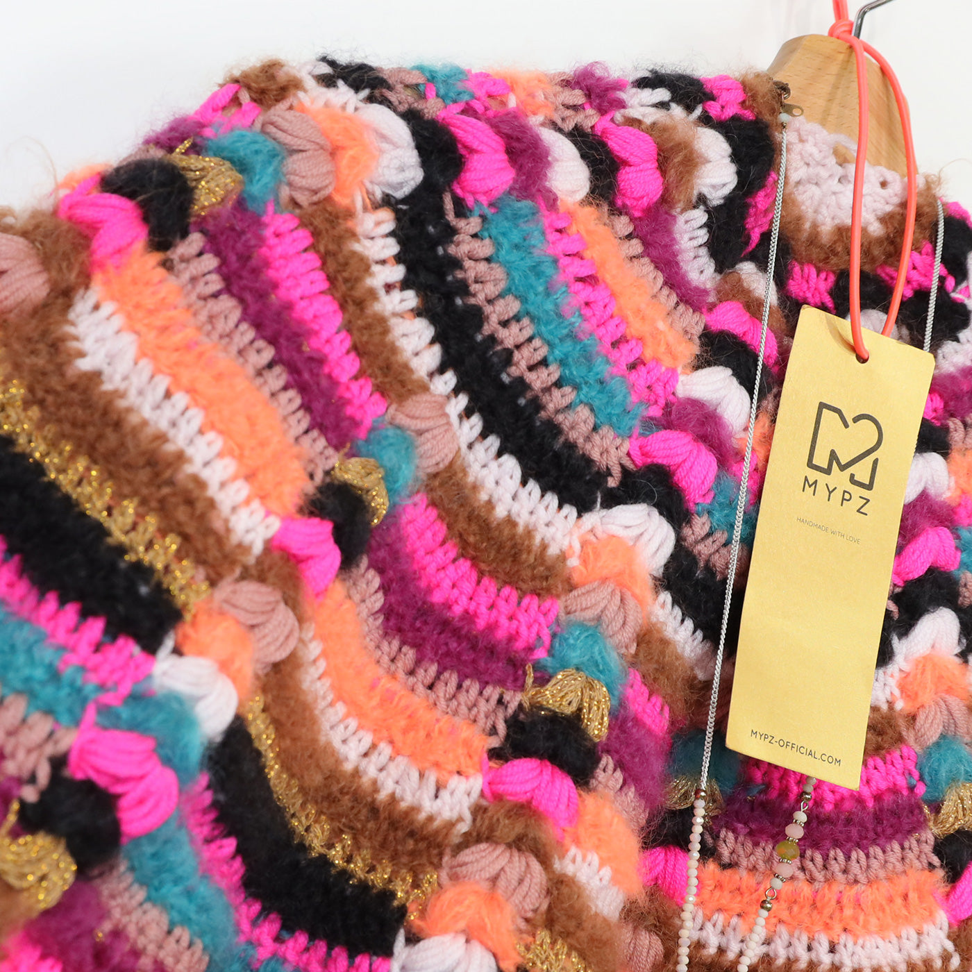 Kit de crochet - MYPZ châle bohème CROCHET ALONG (ENG-NL-DE-FR-ES)