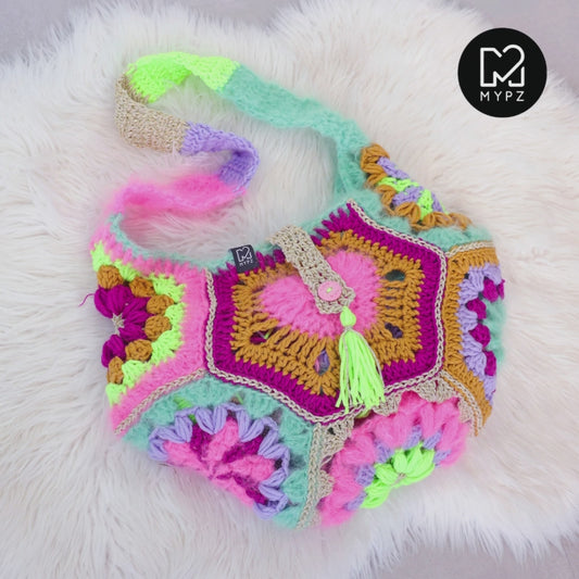 Crochet pattern - MYPZ Happiness bag (ENG-NL-DE)