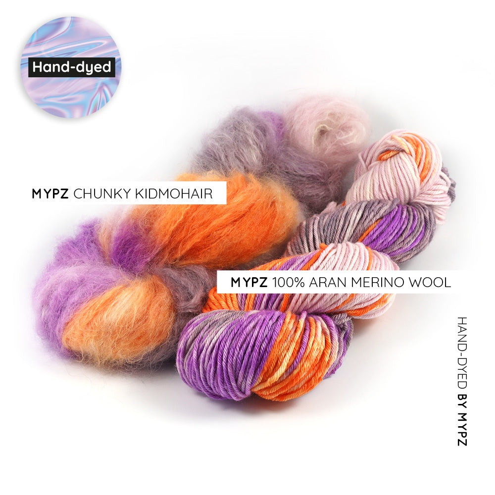 MYPZ duo skeins Sandy Brown
