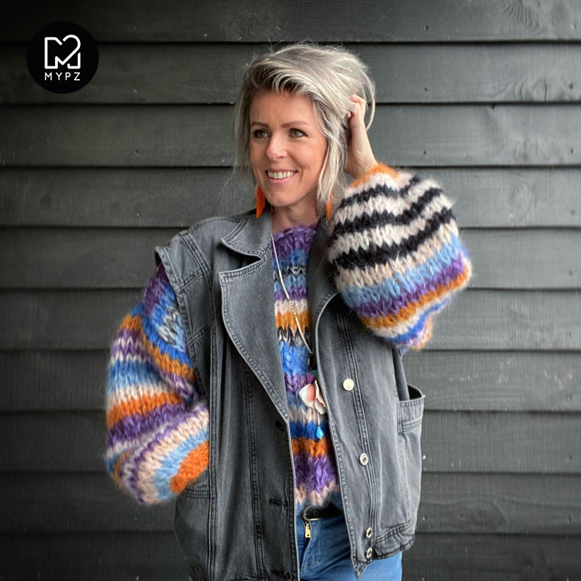 Knitting Kit – MYPZ Basic Chunky Pullover Queen No.15 (ENG-NL)