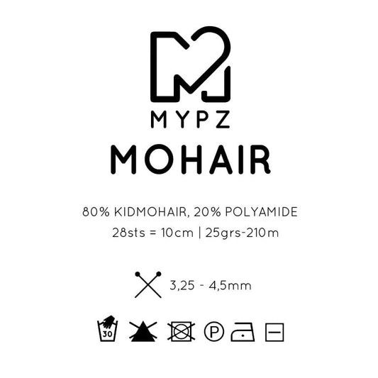 MYPZ Kidmohair Black