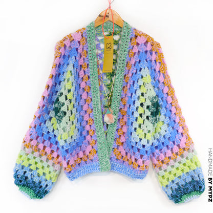 Crochet kit - MYPZ Hexagon Cardigan Lemon Garden (ENG-NL-DE)