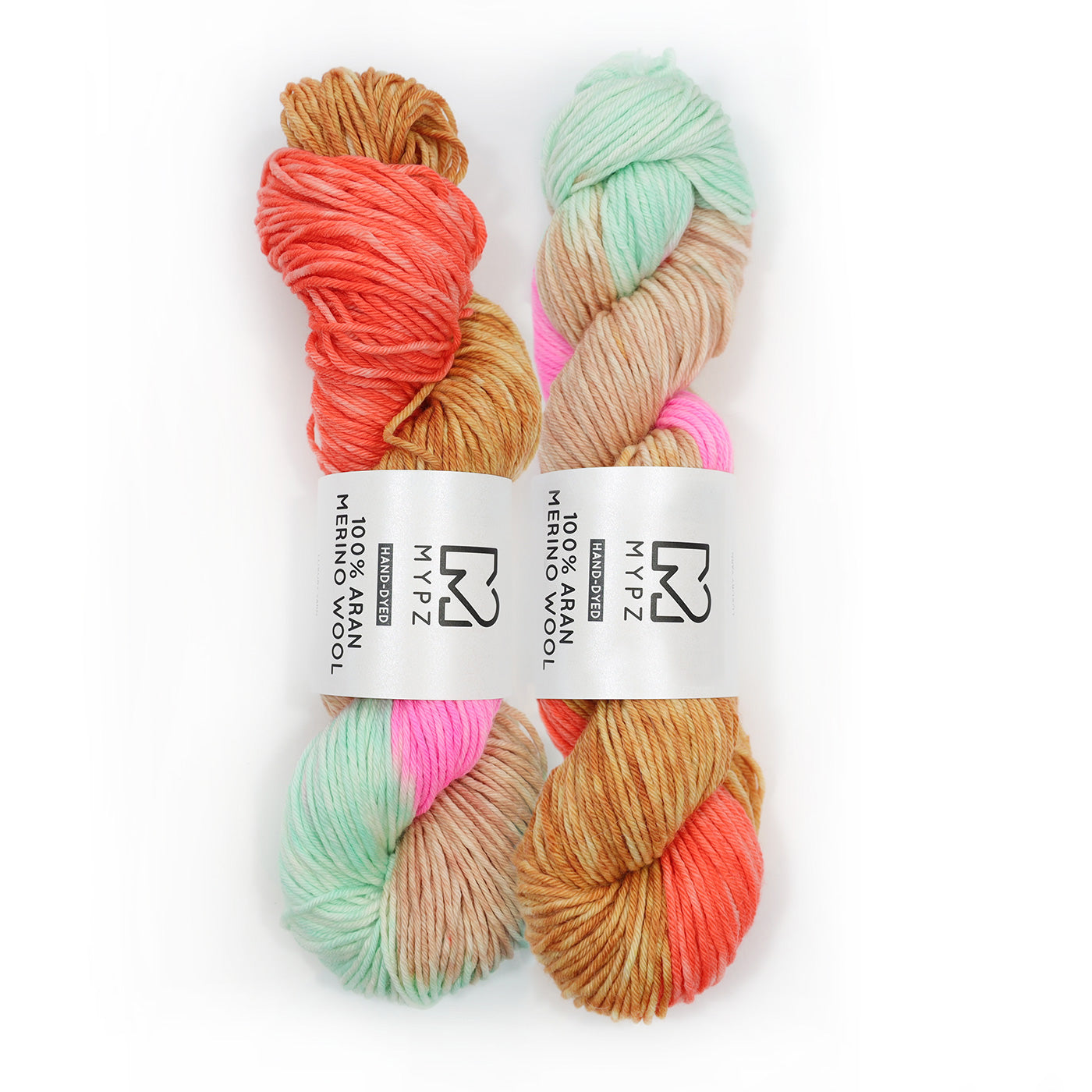 MYPZ Hand-dyed 100% Aran Merino Wool – Venice