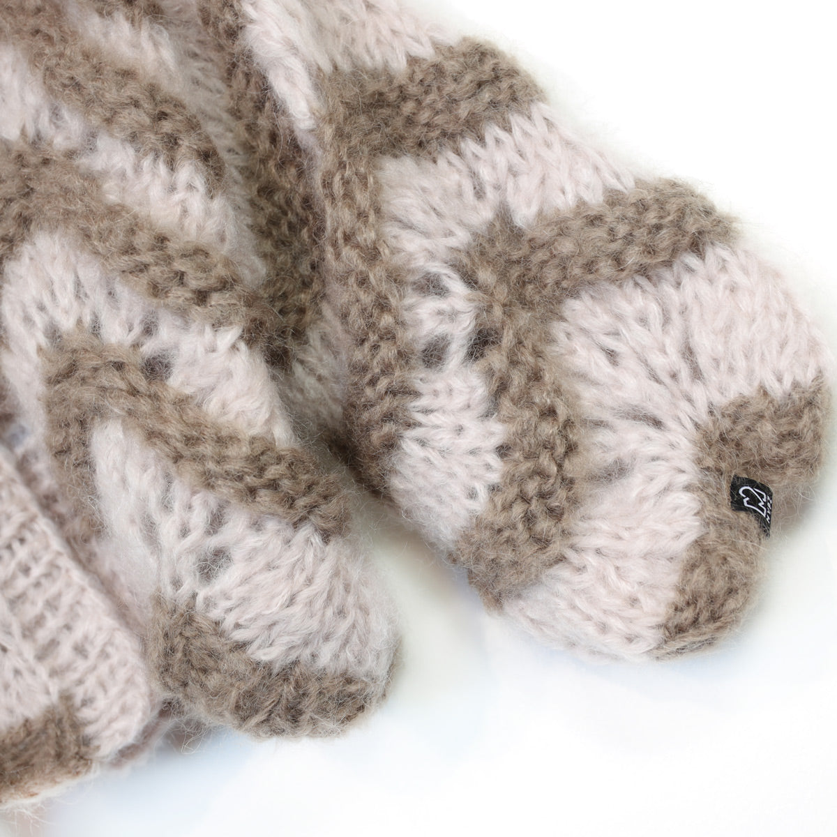 Kit de tricot - cardigan court en mohair épais Stonies Wave n°12 (ENG-DE-NL-ES-FR-IT-DA-SV-NO)