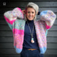 MYPZ Chunky Mohair Cardigan Flowerfields