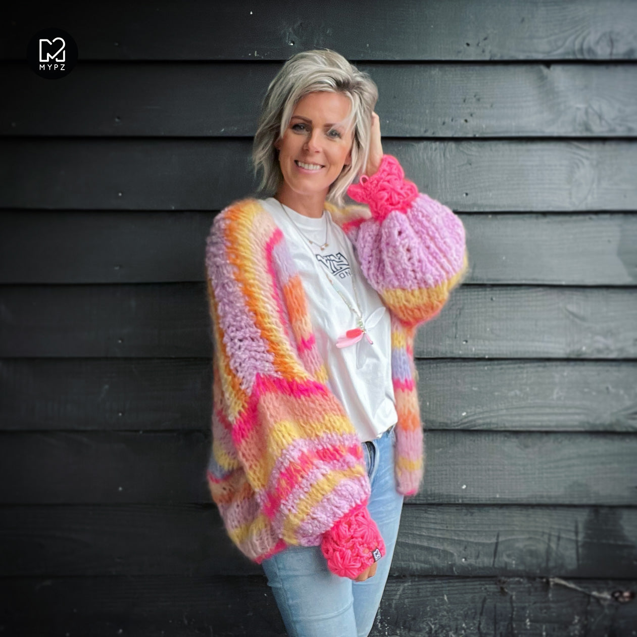 MYPZ Chunky Mohair Cardigan Joy