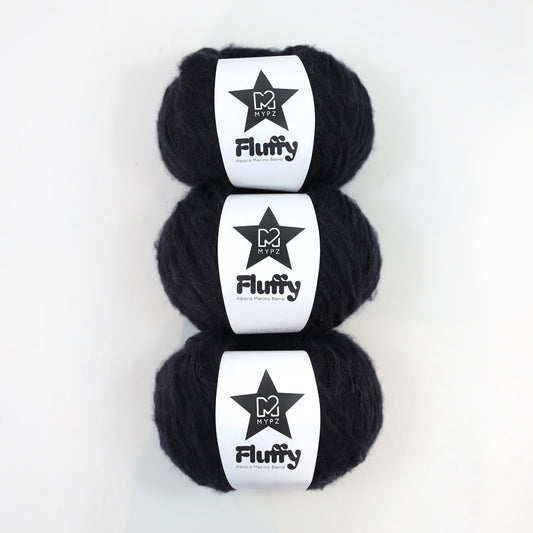 MYPZ Fluffy Black