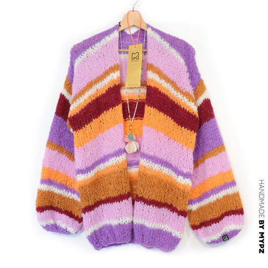 Kit de tricot - MYPZ Light Alpaca Cardigan Sweet Hugs No10 (ENG-DE-NL-ES-FR-IT-DA-SV-NO)
