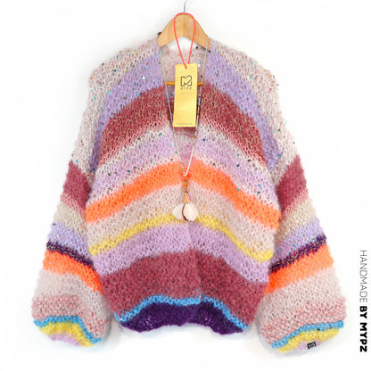 Knit pattern – Light Mohair Cardigan Sasha No.12 (ENG-NL-DE)