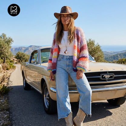 Knit pattern – Light Mohair Cardigan Sasha No.12 (ENG-NL-DE)