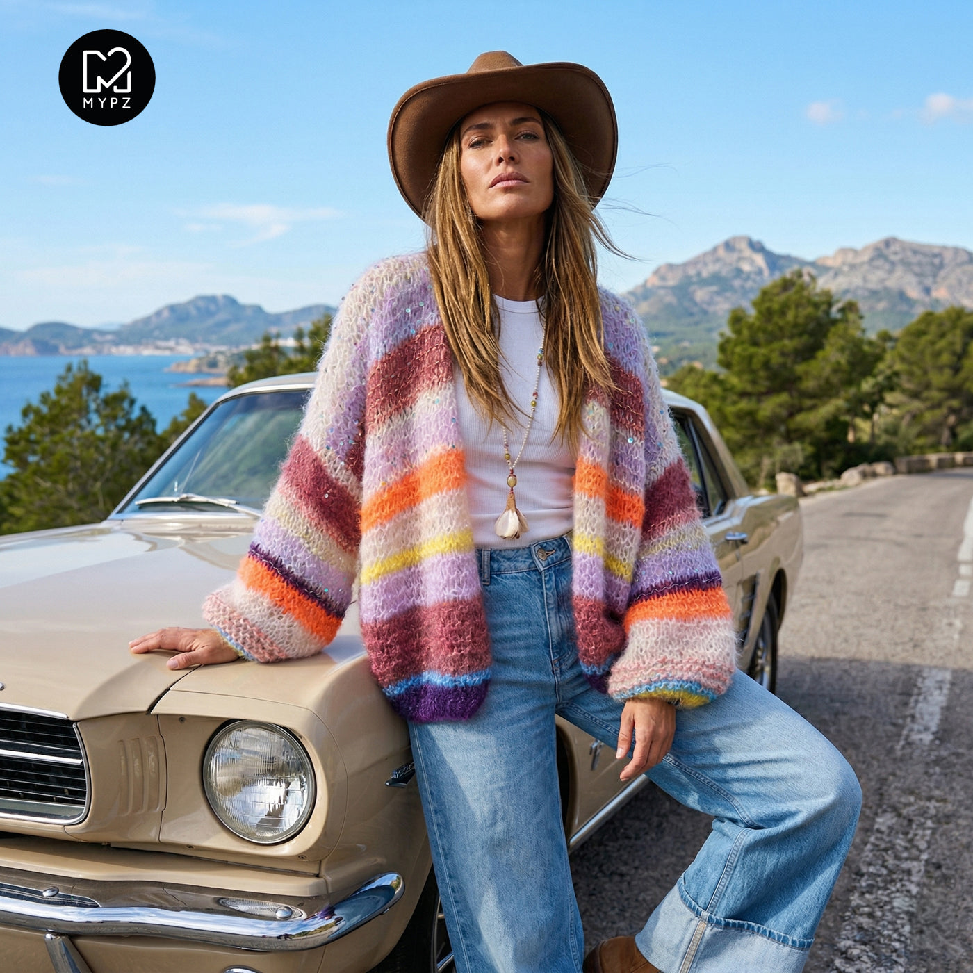 Knit pattern – Light Mohair Cardigan Sasha No.12 (ENG-NL-DE)