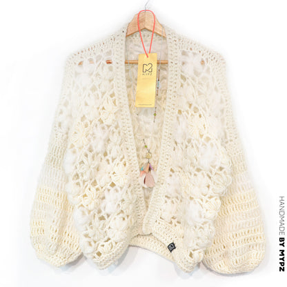 Patron de crochet - MYPZ gilet bomber court Wildflower (ENG-DE-NL-ES-FR-IT-DA-SV-NO)