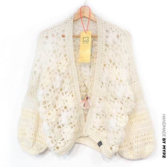 Patron de crochet - MYPZ gilet bomber court Wildflower (ENG-DE-NL-ES-FR-IT-DA-SV-NO)
