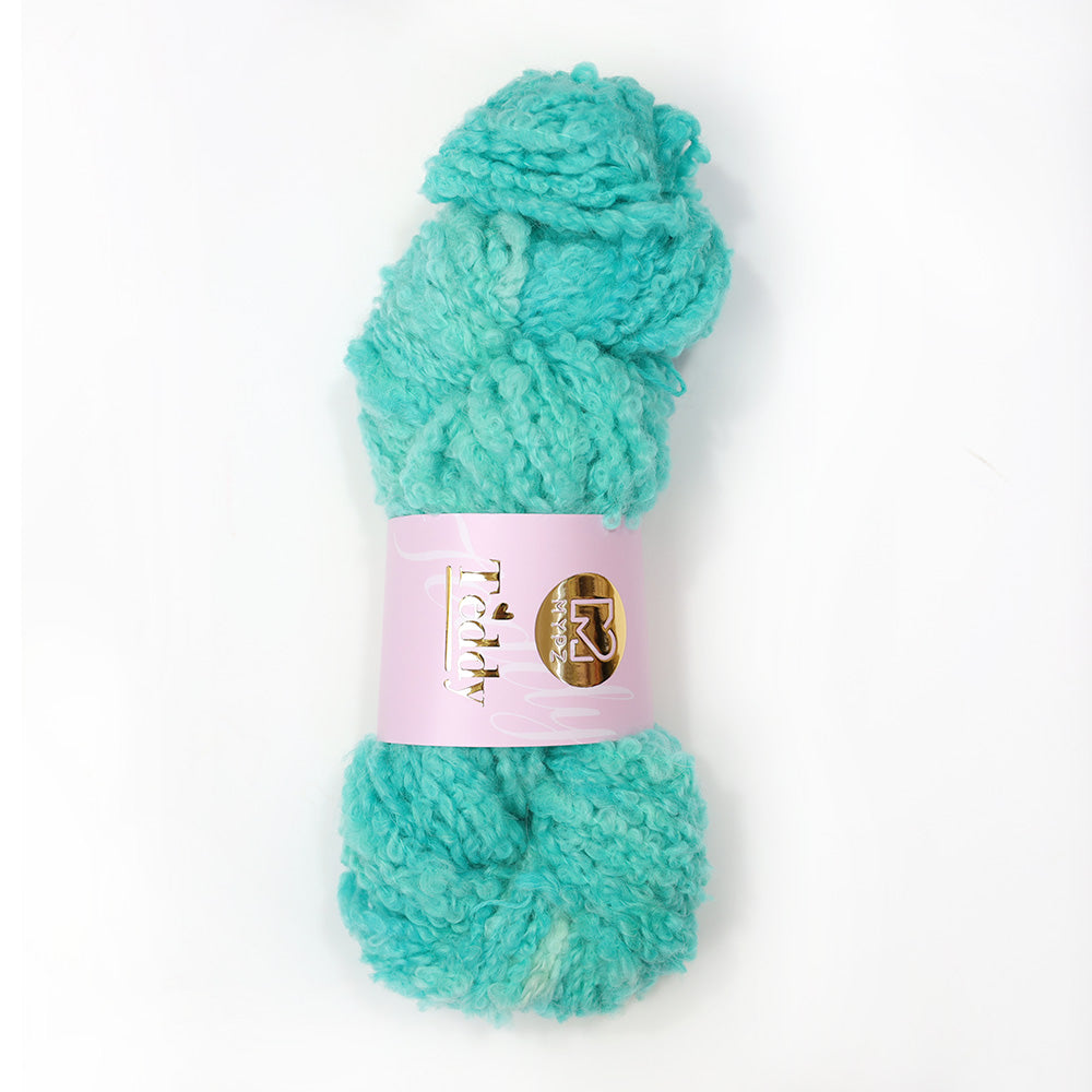 MYPZ Teddy – hand-dyed Seabreeze