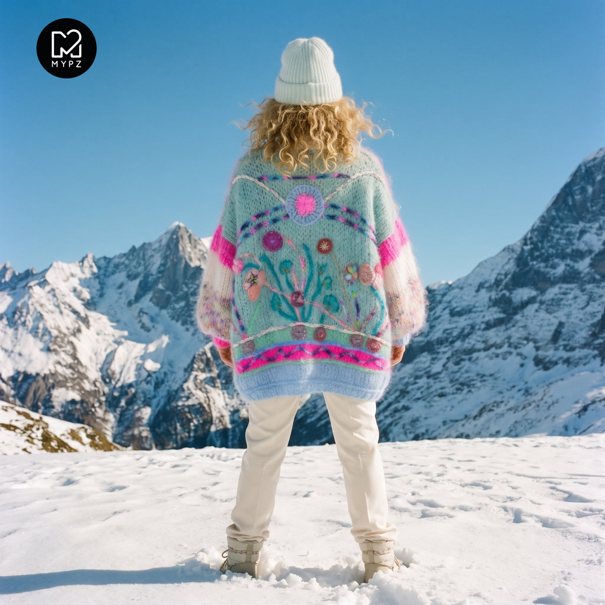 MYPZ Chunky Mohair Wild Romance Cardigan