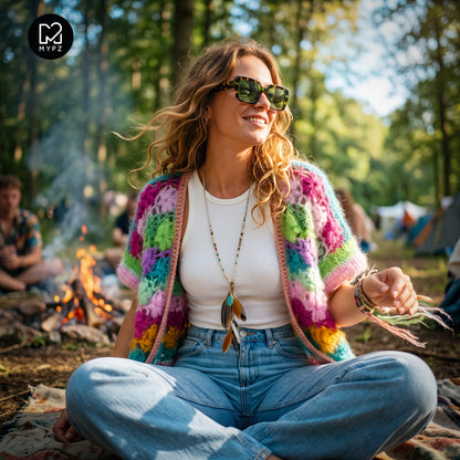 Patron de crochet – MYPZ cardigan Wildflower  (ENG-NL-DE-FR-ES)