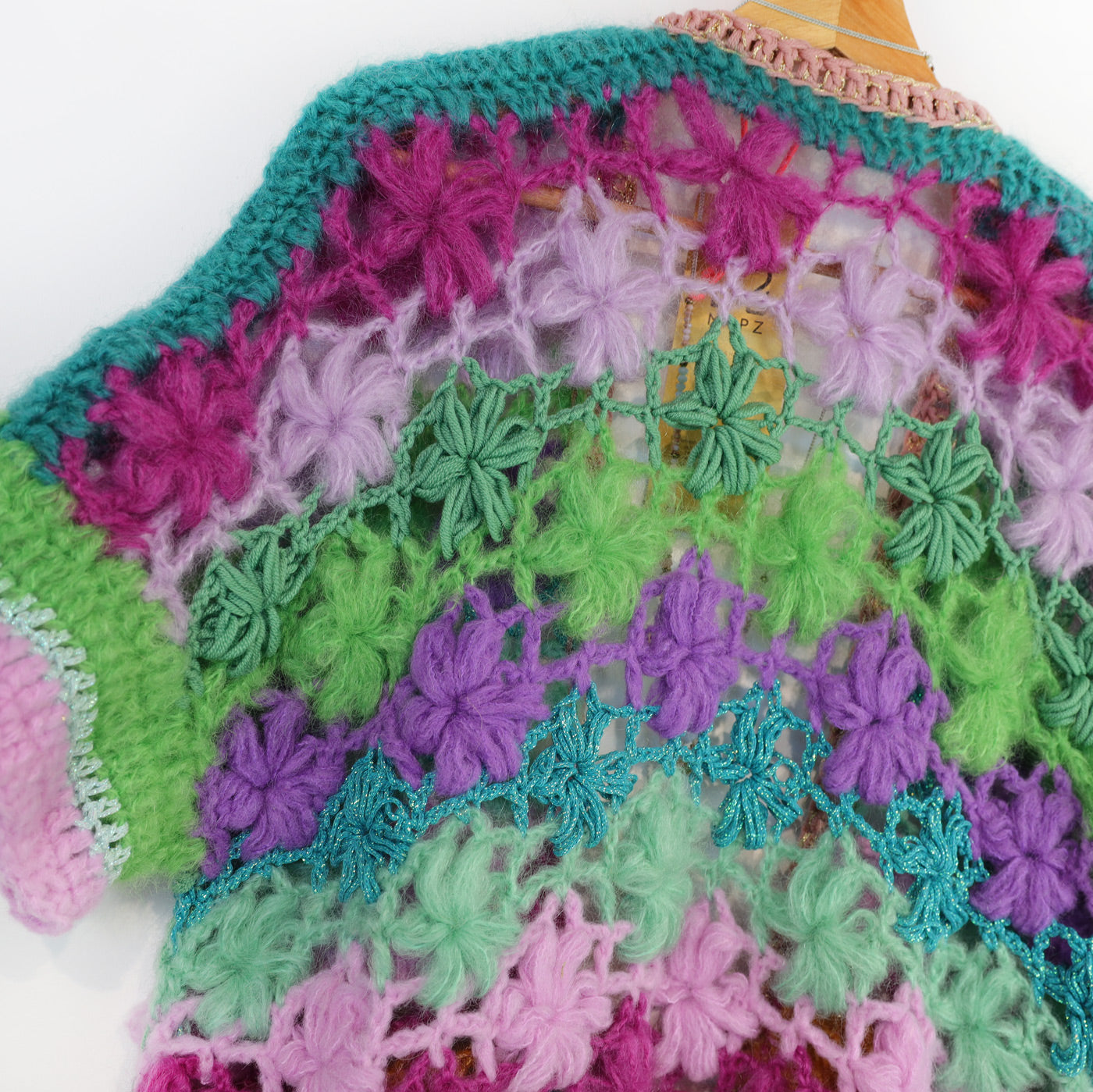 Patron de crochet – MYPZ cardigan Wildflower  (ENG-NL-DE-FR-ES)