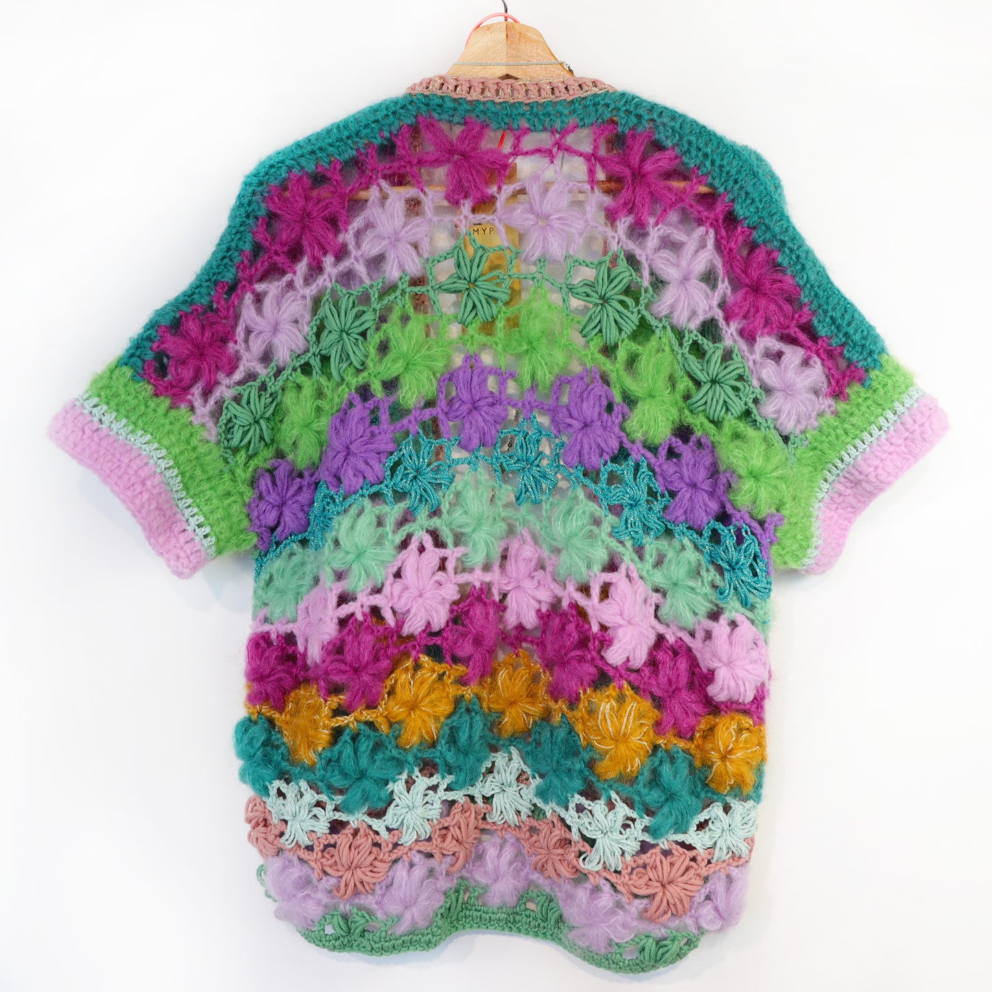 Patron de crochet – MYPZ cardigan Wildflower  (ENG-NL-DE-FR-ES)
