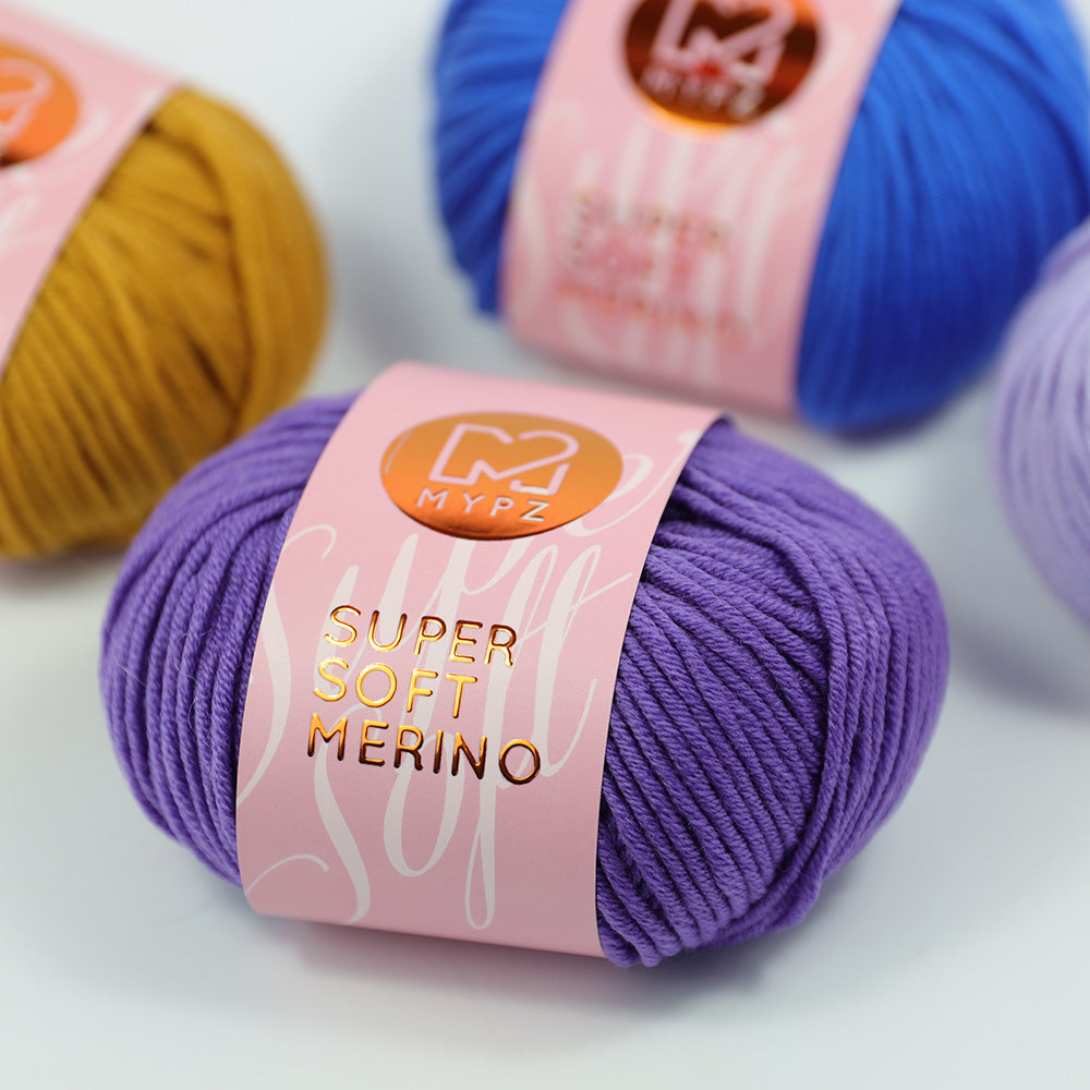 MYPZ Super Soft Merino - Purple