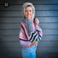 Knitting Kit – Short Chunky Mohair Cardigan Alex No.12 (ENG-NL-DE)