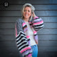 Knitting Kit – Short Chunky Mohair Cardigan Alex No.12 (ENG-NL-DE)