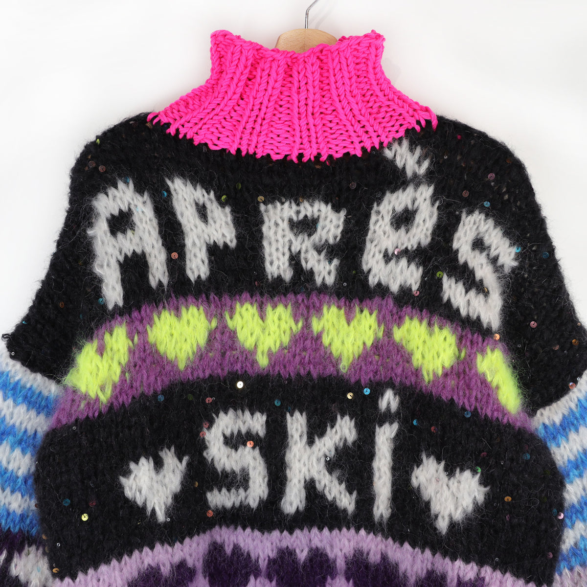 Kit de tricot - Pull en mohair épais MYPZ Après Spark n° 9 (ENG-DE-NL-ES-FR-IT-DA-SV-NO)