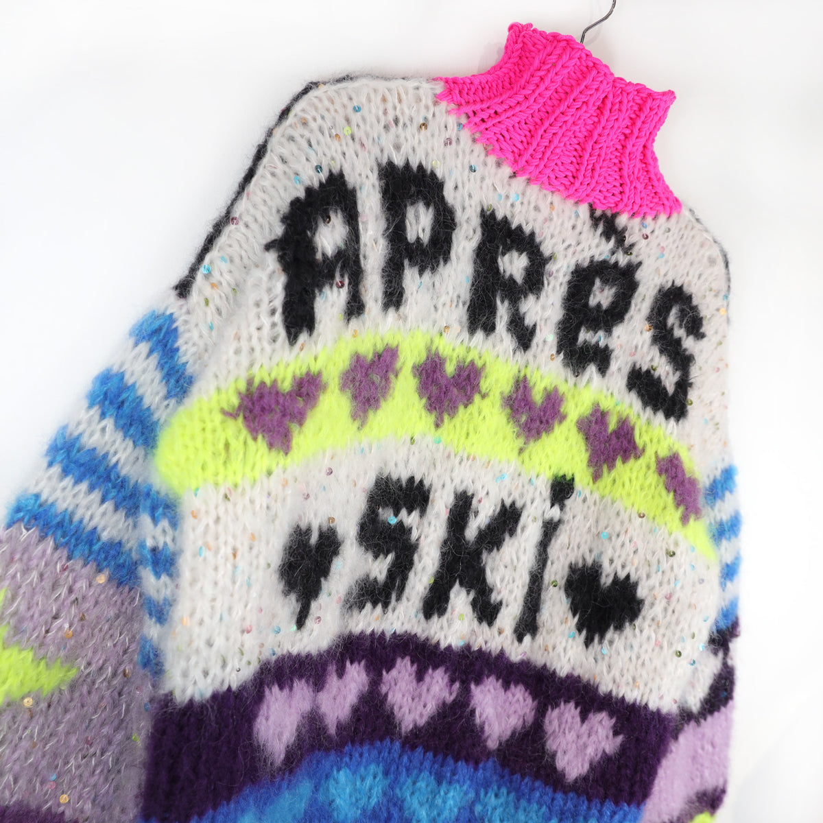 Kit de tricot - Pull en mohair épais MYPZ Après Spark n° 9 (ENG-DE-NL-ES-FR-IT-DA-SV-NO)