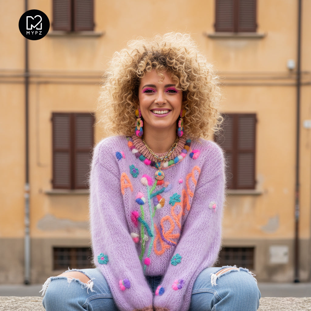 Light Mohair Pullover Dream