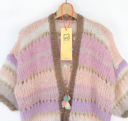 Knitting kit – MYPZ Light Mohair Cardigan Milana No10 (ENG-NL-DE)