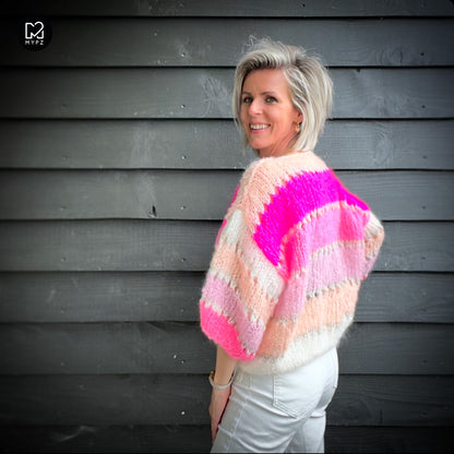Kit de tricot – MYPZ Basic Light Mohair Top Marina No10 (ENG-NL-DE-FR)