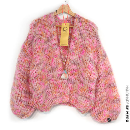 Modèle de tricot – Gilet court épais en alpaga-mohair MYPZ Pecan Dream n°15 (ENG-DE-NL-ES-FR-IT-DA-SV-NO)