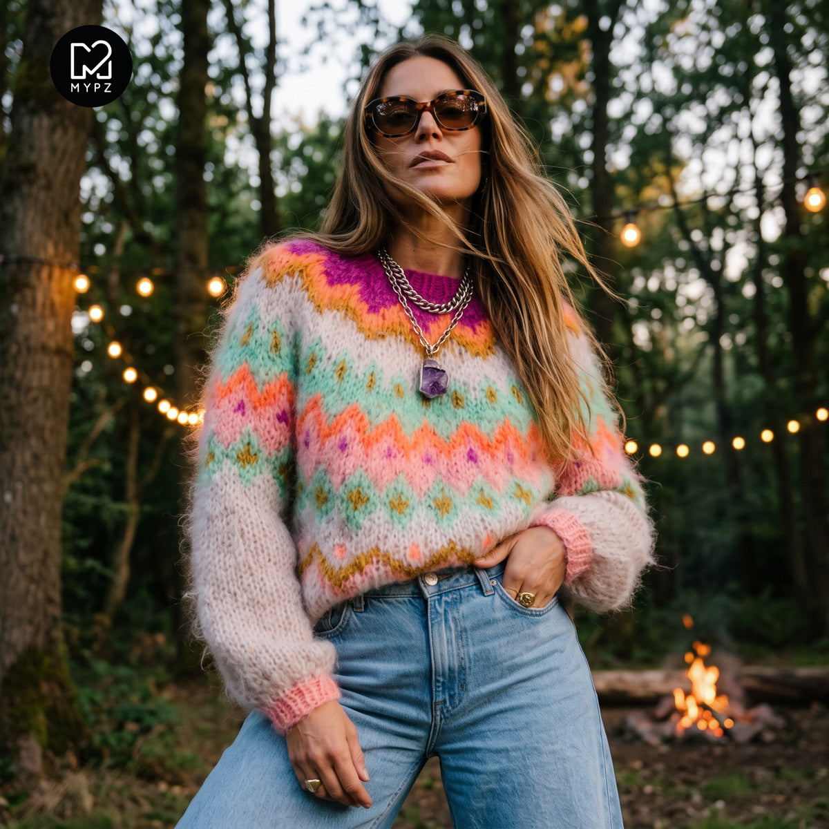Lot de modèles de tricot épais – Collection Chunky Horizon (ENG-DE-NL-ES-FR-IT-DA-SV-NO)