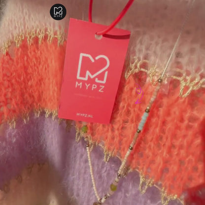 Kit de tricot – MYPZ Basic Light Mohair Top Orange No10 (ENG-NL-DE-FR)